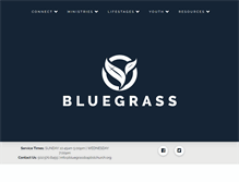Tablet Screenshot of bluegrassbaptistchurch.org
